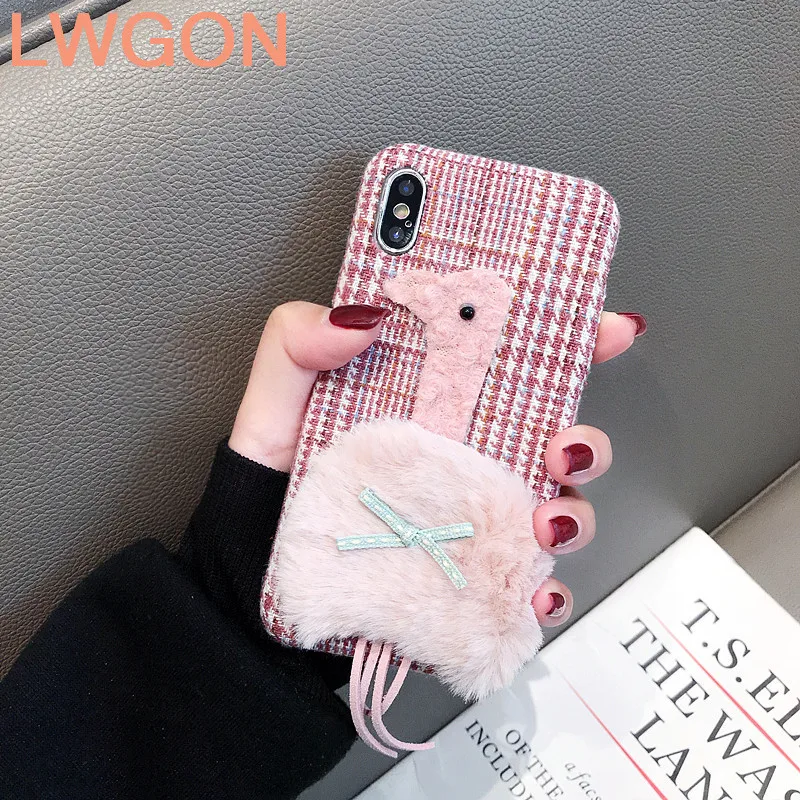 Розовый ткань сетчатый чехол для телефона для huawei P10 плюс P20 Pro Коврики 10 20 Pro розовый решетки Симпатичные Сердце Любовь Фламинго задняя крышка