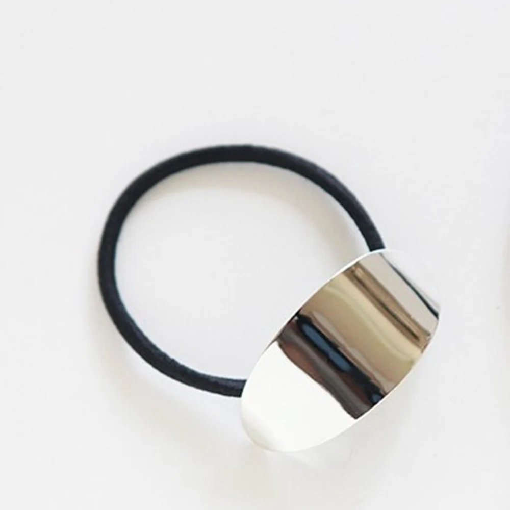 Женские металлические Галстуки для волос, держатель для конского хвоста, винтажная резинка для волос, аксессуары для волос, эластичная резинка для волос, веревка для волос, Прямая поставка