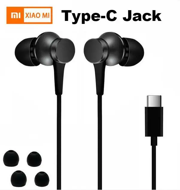 Type C black Xiao mi Piston 3 наушники usb type C mi 3,5 мм гарнитура с mi c объемом для Xiaomi mi 6 8 HUAWEI mate 10 20 Pro X RS P20 Pro - Цвет: Type C black