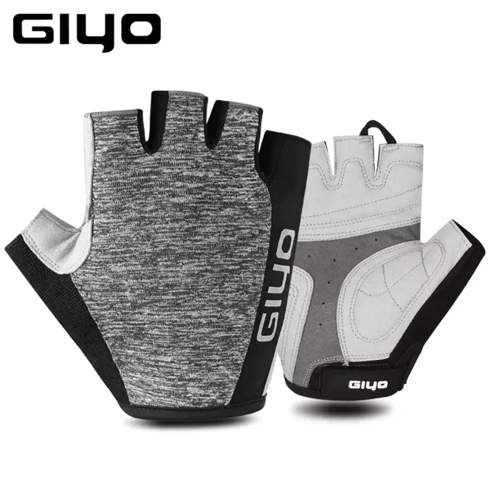 GIYO Cycling Gloves Men Women MTB Road Racing For Bicycle Fishing Running Sport Bike Half Finger guantes ciclismo | Спорт и