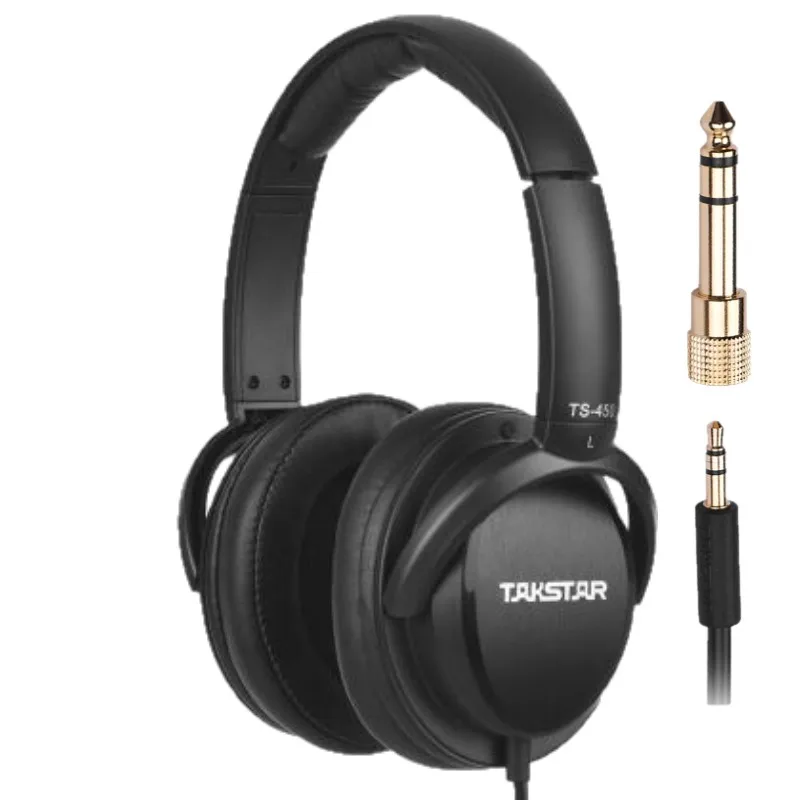 TAKSTAR TS 450 динамический монитор стерео наушники DJ из искусственной кожи амбушюры