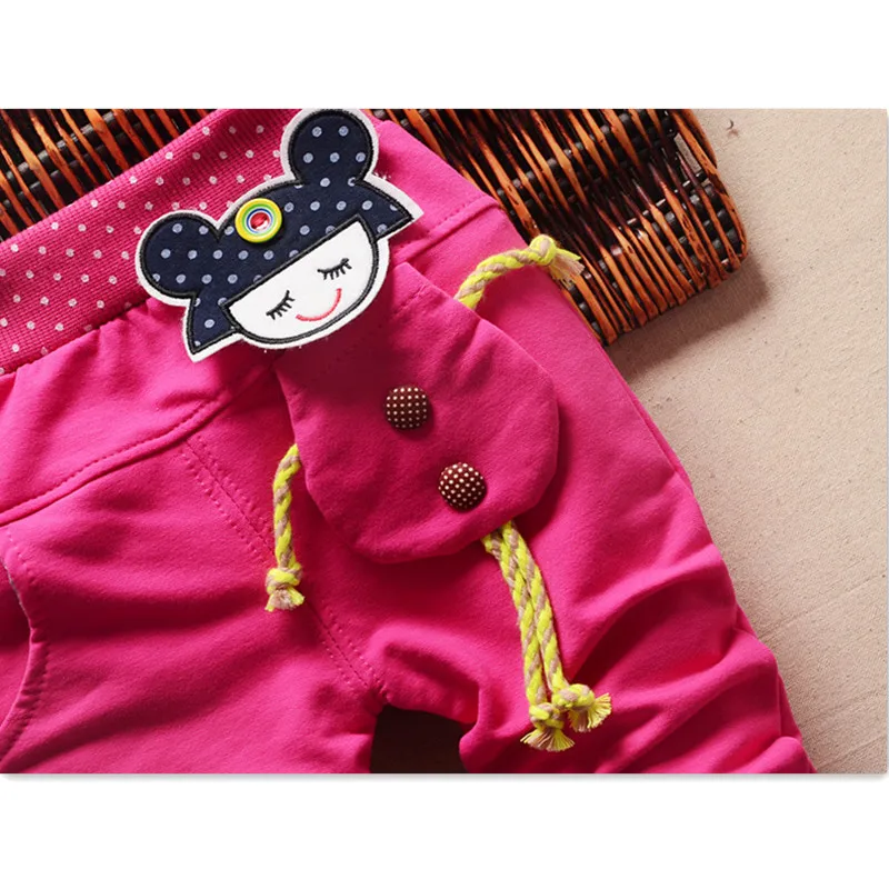 Современный Стиль Весна Осень Новый Дизайн Девочка Брюки Новорожденной Девочки