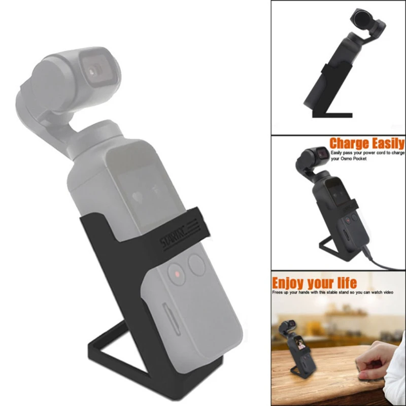 STARTRC DJI OSMO Карманный 3 осевой стабилизированный ручной мини штатив для камеры док