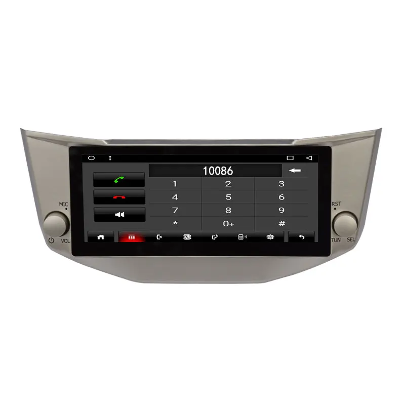 1 Din Android 8,1 автомобильный радиоприемник Восьмиядерный для Toyota Harrier для Lexus RX300 RX330 RX350 RX400H gps навигация 2G+ 32G Авторадио