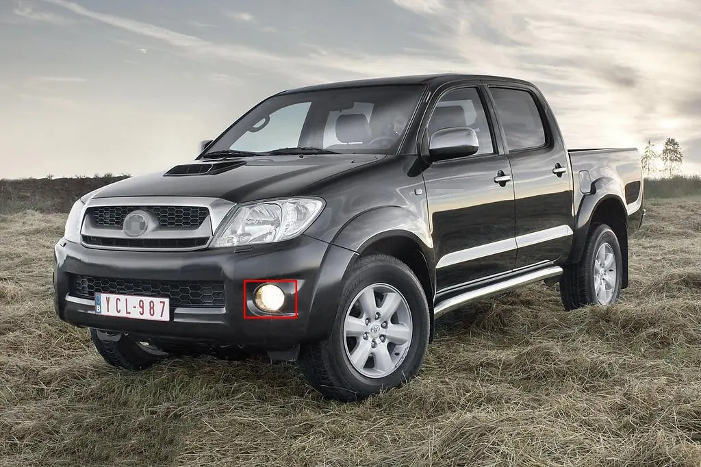 Передний противотуманный светильник для Toyota Hilux Vigo MK6 2008 2009 2010 2011 бампер лампа с лампой