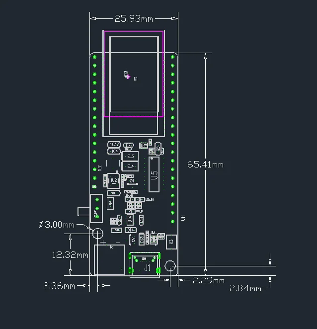 TTGO T-Koala ESP32 WiFi и Bluetooth модуль 4 МБ макетная плата ESP32-WROVER-B основе ESP32-WROOM-32