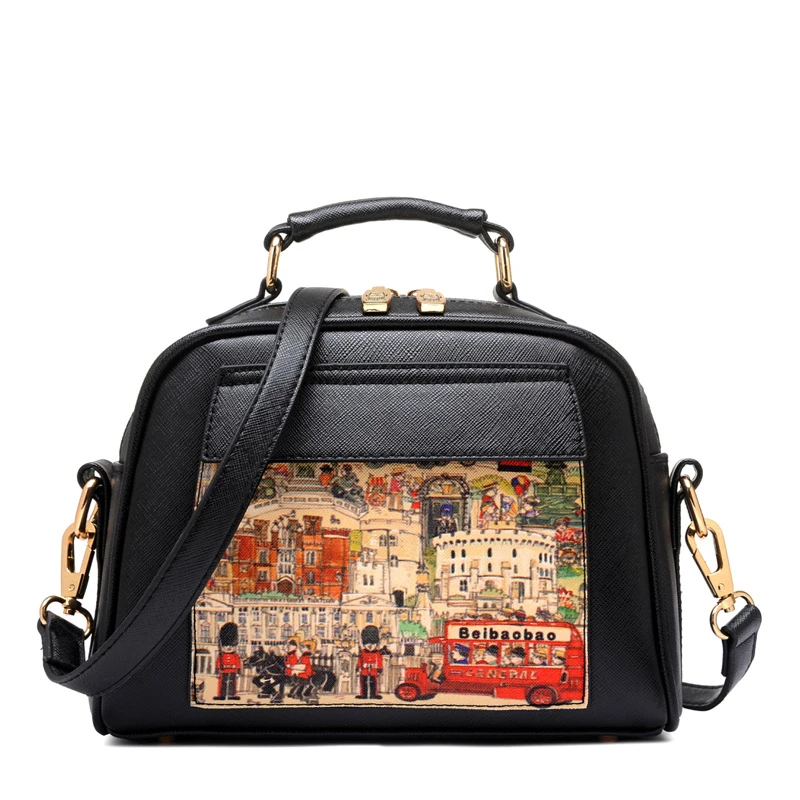 Fashion PU Leather Women Handbag Tote Shoulder Bag Ladies Girls Casual Vintage Messenger Hot Sale | Багаж и сумки