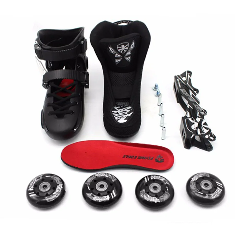 Оригинальные роликовые коньки Falcon Flying Eagle FAST BLADE, Профессиональные роликовые коньки для взрослых, обувь для катания на коньках, скольжение Слалом