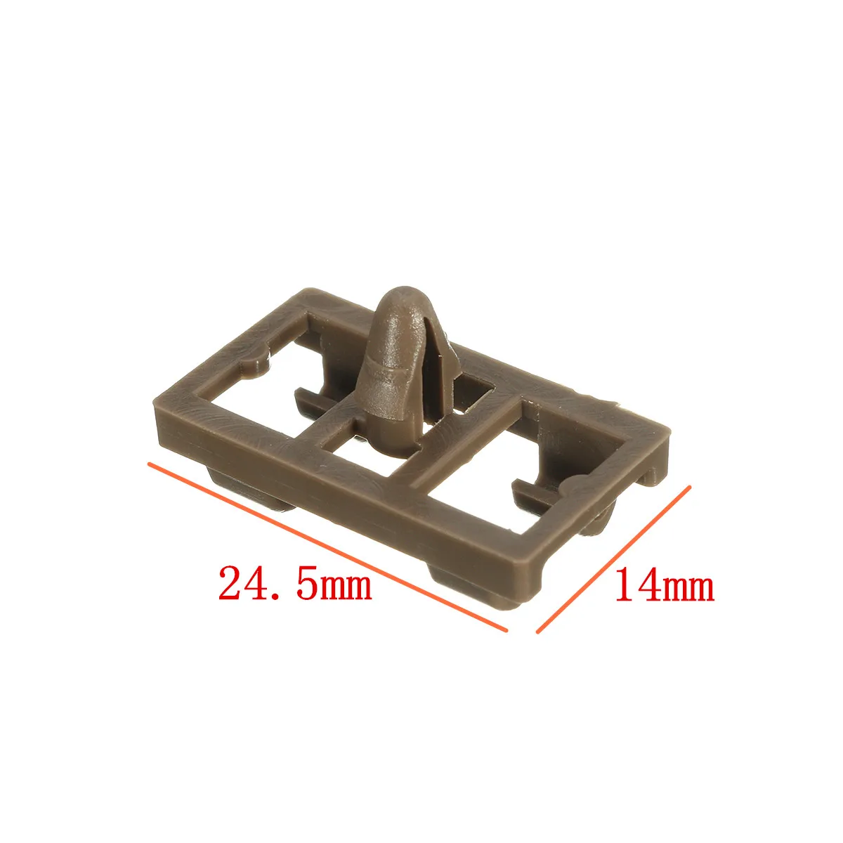 Пластиковый фиксатор уплотнения для BMW X5 E53 OEM 51337052945 FIX391 10 шт.|retaining clip|clip retainerplastic