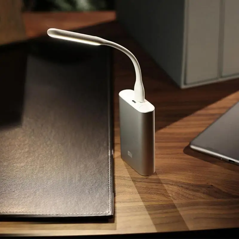 Xiaomi Mijia Mini USB Reading Lights Flexible Dimmable Night Light LED Gadgets Portable Lamp for Power Bank PC Notebook Computer