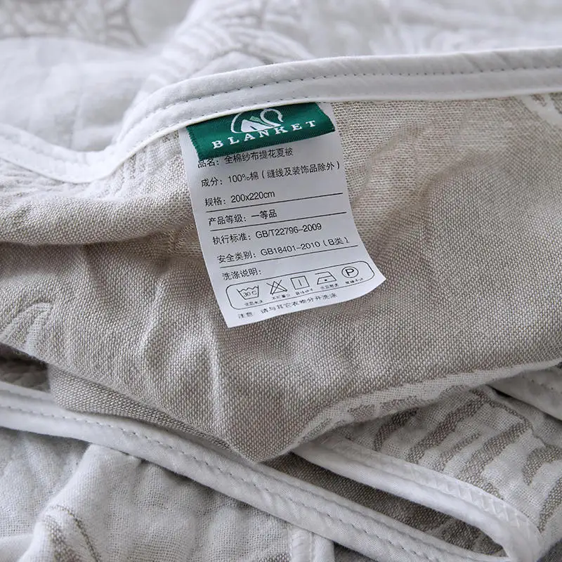 Покрывала из 100% хлопка для кроватей/дивана летнее одеяло кондиционера вязаное