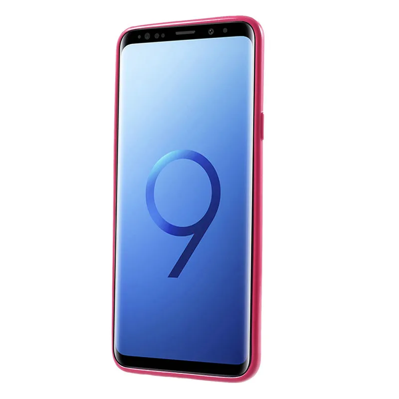Для samsung S9 плюс чехол MERCURY GOOSPERY Jelly Блеск порошок ТПУ для Galaxy G965 s9 + 6 2