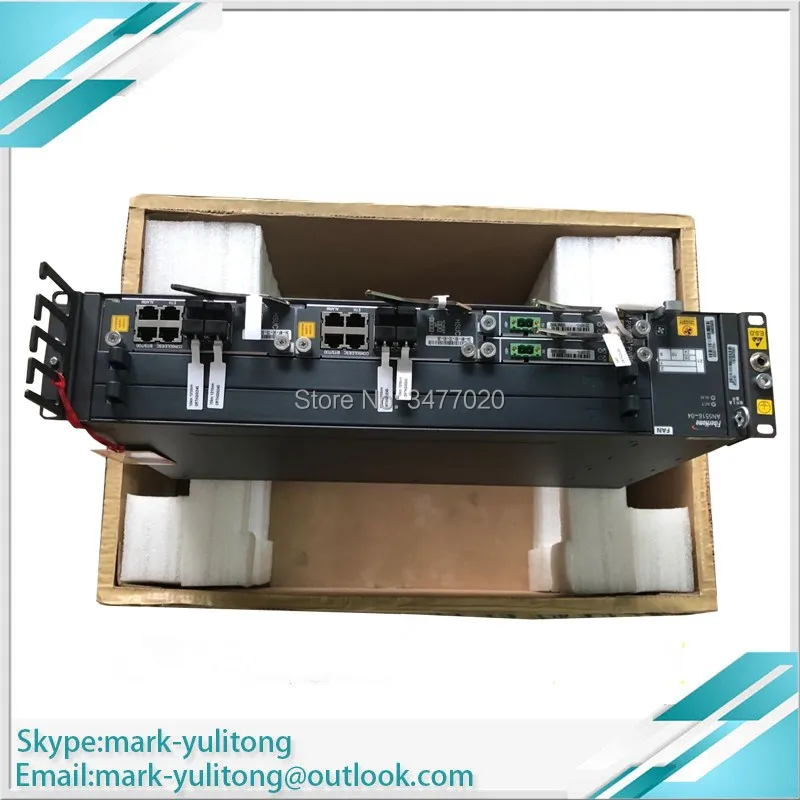 AN5516-04 GPON EPON 2U Mini OLT with HSUC*2 control PWRD*2 DC board