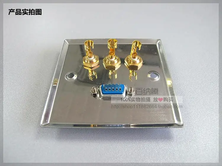 86 сварки AV звуковой модуль видео сигналы розетки RCA разъем лотоса VGA панели ELV