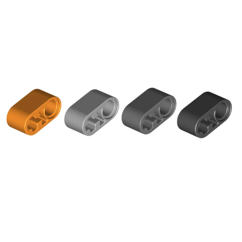 50 шт./партия технический разъем с отверстием Axlehole 1x2 детали для строительных