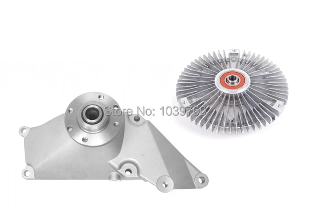

Free shipping wholesales new1 set Fan Clutch & Bearing Bracket for Mercedes W140 R129 S280 S320 300SE SL320 1042001528