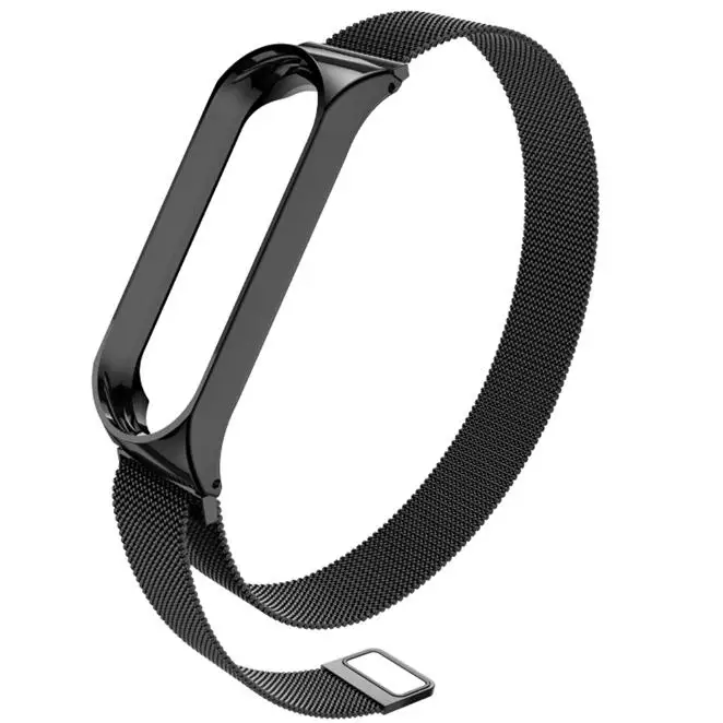 B01 Nennbo, браслет на запястье, ремешок для Xiaomi Mi Band 3 MiBand 3, металлический браслет, ремешок на запястье из нержавеющей стали - Цвет: B01