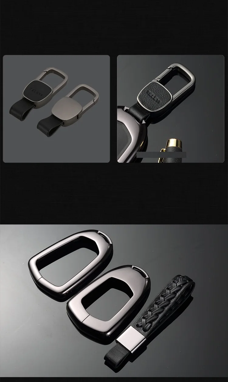 Автомобиль Алюминий сплав Auto Key держатель оболочки удаленный ключевой чехол для Cadillac ATS-L CT6 CTS XTS XT5 SRX Escalade