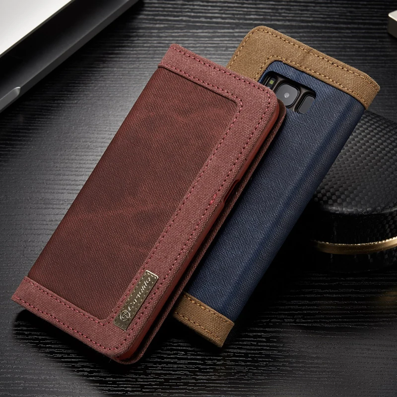 Чехол-книжка Me, Джинсовый чехол для samsung Galaxy S8, S9 Plus, Note 8, чехол-кошелек с подставкой для samsung Galaxy S8 Plus, S8+ S7 Edge, ковбойский чехол