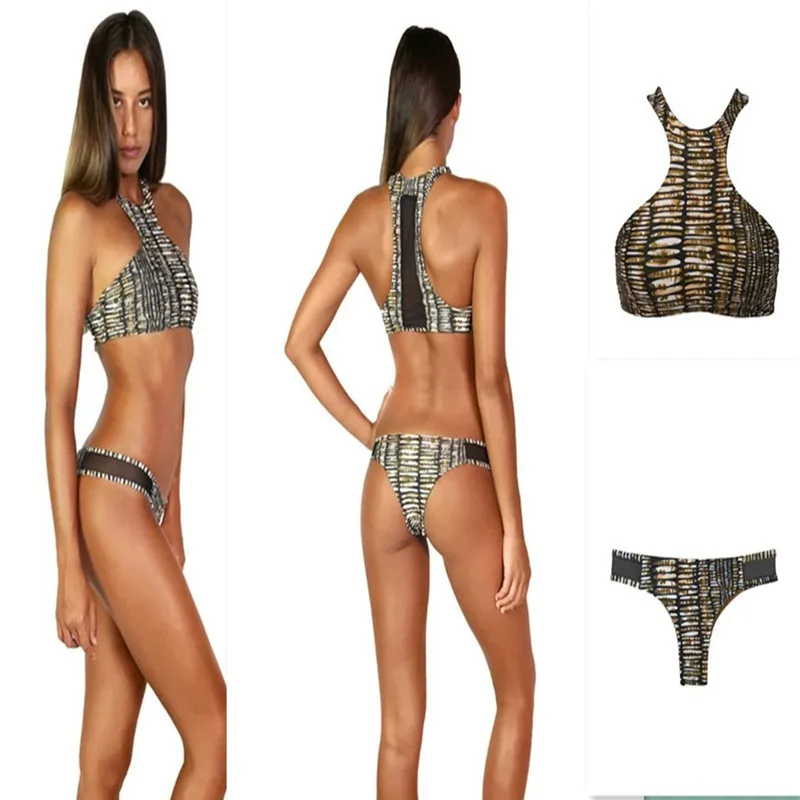 Стринги бикини купальники 2017 женщин из двух частей отдельный купальный костюм