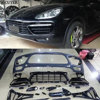 958 gts turbo style pp front bumper car body kit for porsche cayenne 958 gts turbo 11 14