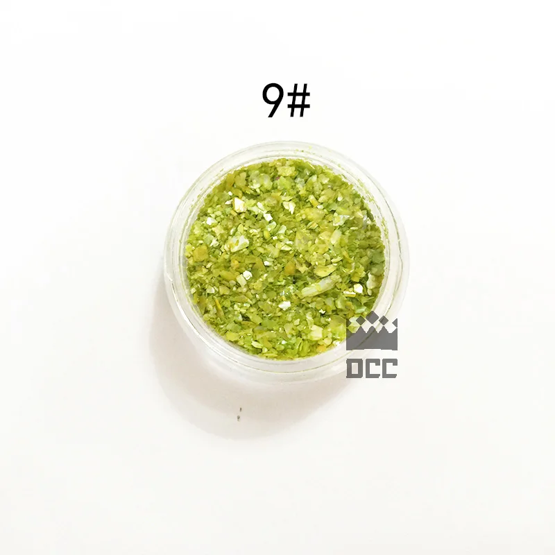 1 коробка, цветная оболочка, сломанные кусочки, УФ-смола, эпоксидная смола, форма для изготовления ювелирных изделий, наполнение для ювелирных изделий DIY