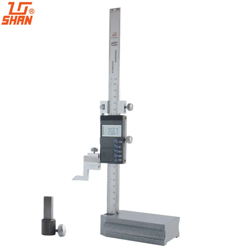 Цифровой высотомер SHAN 0 200 мм Электронная железная цифровая фотография|caliper measurement