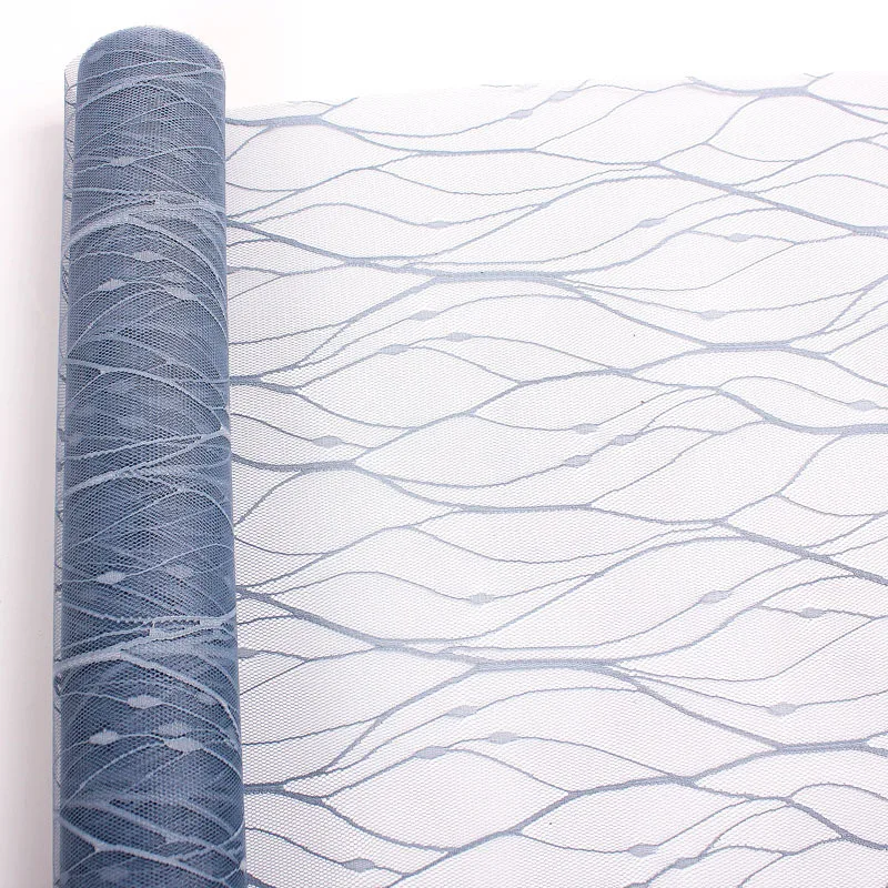 2 м/рулон фантазийное кружевное платье электрические из пряжи и тюля с цветочным