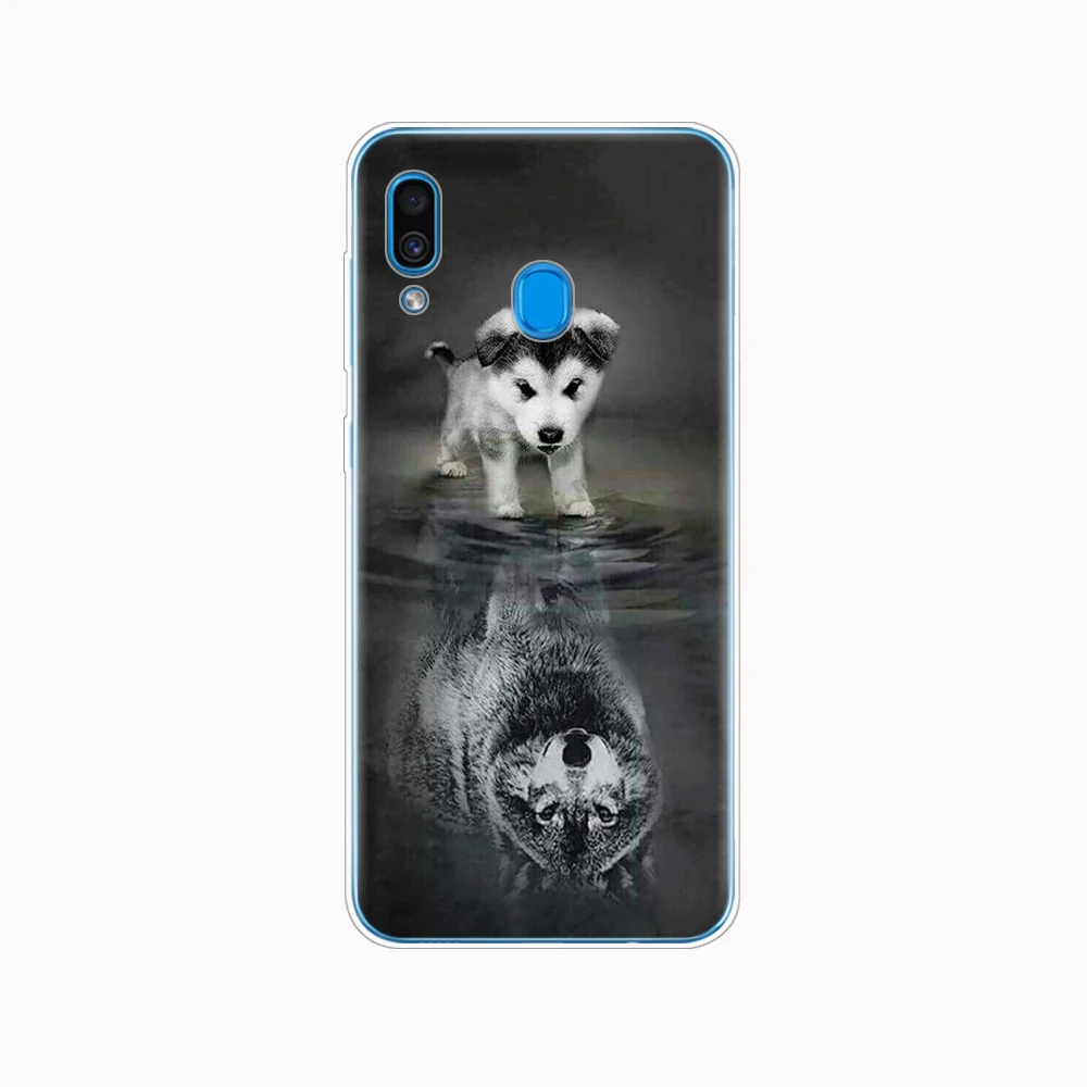 52234 Чехол для Samsung Galaxy A20 A20E, силиконовый мягкий чехол для Samsung A20 A 20 A205F A20E A202F, противоударный бампер - Цвет: 52234