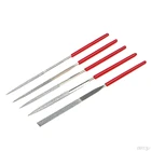 Набор пилок с иглами, 5 шт.компл., для резьбы, ювелирных изделий, алмаза, стекла, камня, дерева, ремесла, инструмент C90A, новинка, Прямая поставка