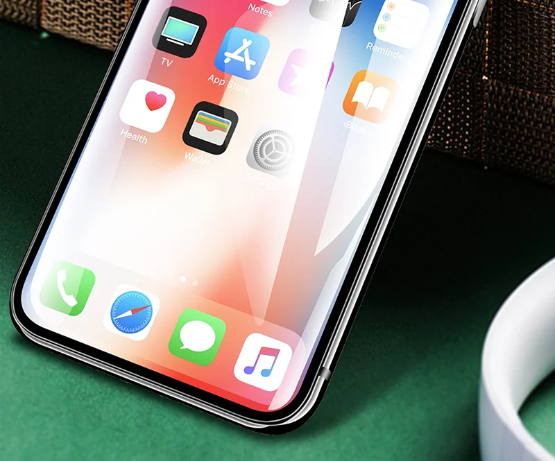MRGO защита экрана закаленное стекло для iPhone XS Max полное покрытие защита 8 5D Стекло 6 7 Plus пленка для iPhone 6 s XR XS стекло
