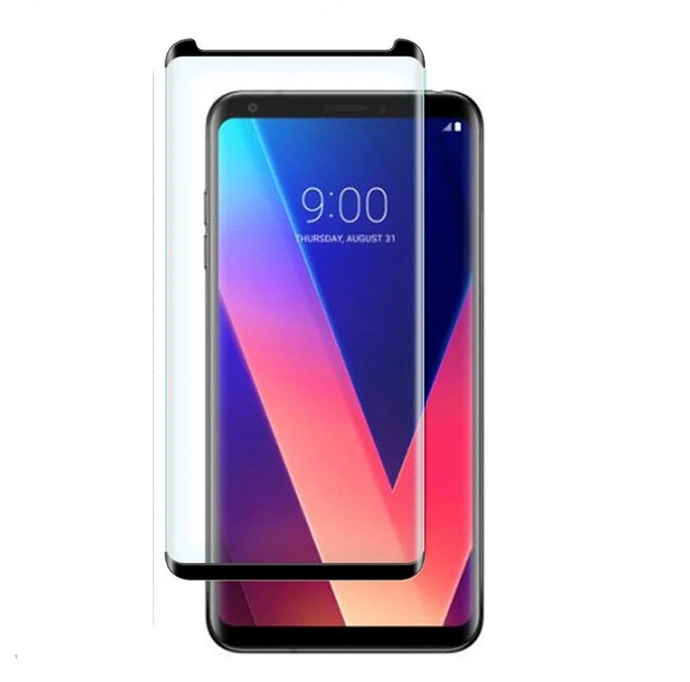 Для LG V35 закаленное стекло 3D полное покрытие защитная пленка Защита экрана для