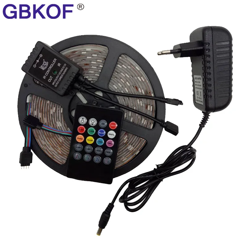 10 м RGB Светодиодная лента 5 М 5050 Светодиодный светильник гибкая IP65
