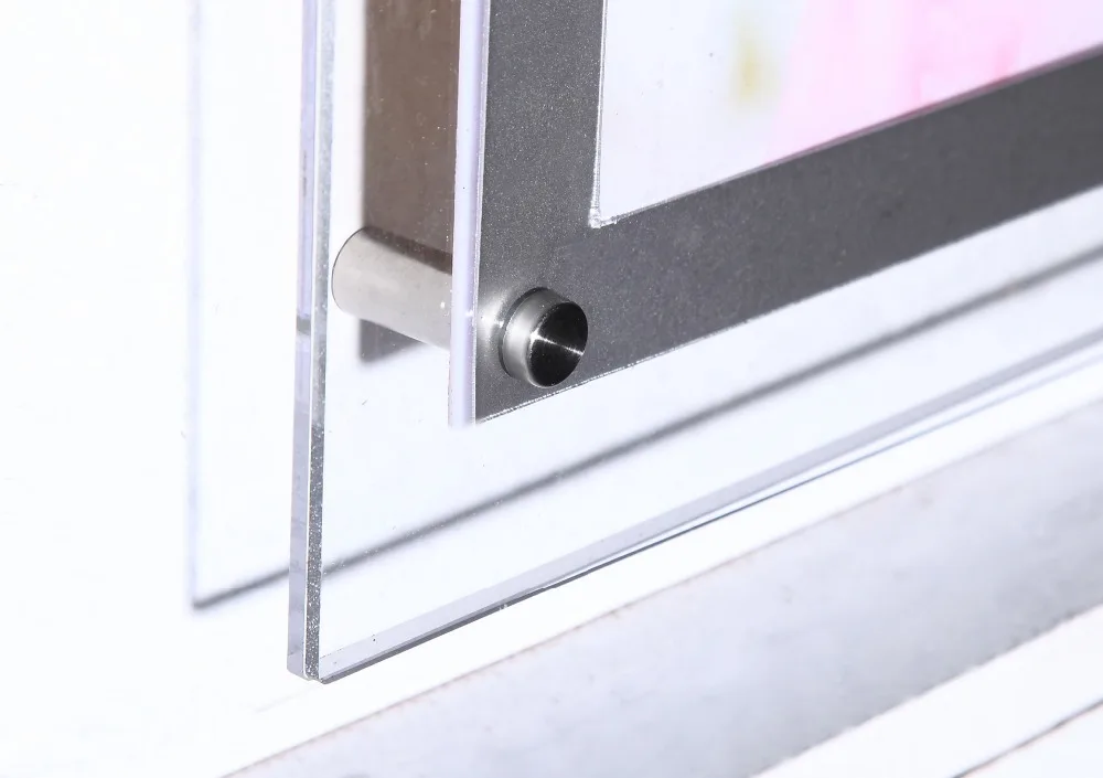 Акриловая рамка со светодиодной кромкой акриловая световая коробка для меню