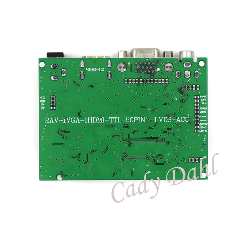 VGA HDMI аудио ЖК-контроллер плата модуля комплект для Raspberry Pi PC матрица 5 &quot-10 1&quot 60P