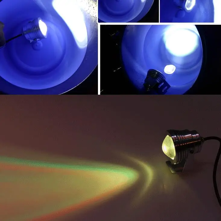 Светодиодный прожектор 10 Вт 12 В подводный RGB светодиодный светильник