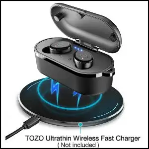 TWS Bluetooth беспроводные наушники 5 0 с беспроводным чехлом для зарядки IPX8