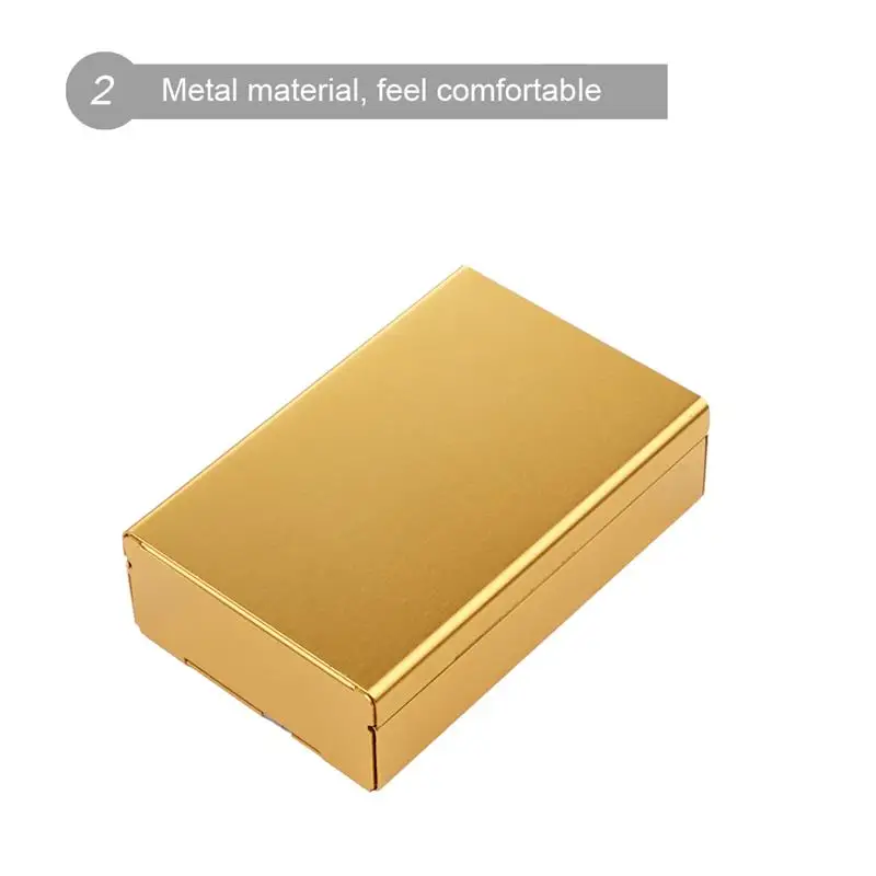 Горячая продажа коробка для сигарет креативный алюминиевый сплав
