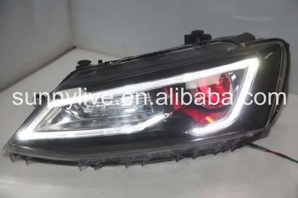 Для VW New Jetta MK6/Sagitar СВЕТОДИОДНЫЙ Фонарь 2011- год YZ тип с дьявольским глазом