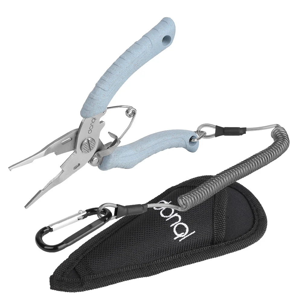 DONQL рыболовные плоскогубцы леска резак крюк для удаления нержавеющая сталь