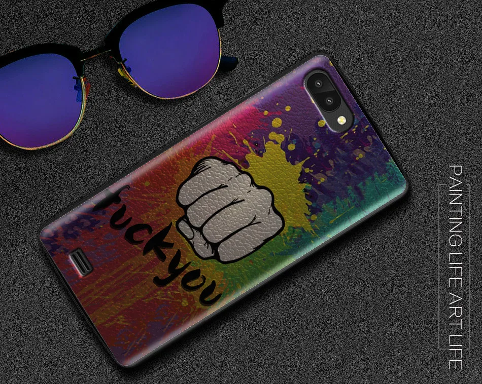 Модный дизайнерский художественный чехол s для Coque Blackview A20 чехол твердый пластиковый чехол для Blackview A20 5,5 дюймов+ подарок