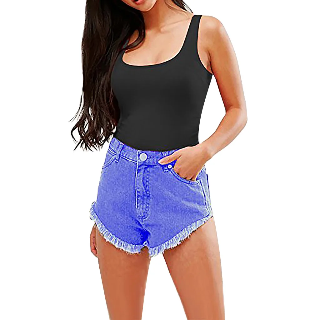 Женский короткий комбинезон с лямкой на шее Черный винтажный без рукавов 2019 |