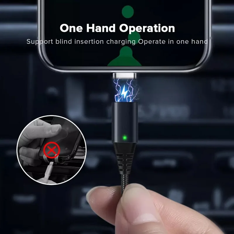 Магнитный кабель для быстрой зарядки для iPhone XS, samsung, Quick Charge 3,0, GETIHU, а, Micro usb, type-C, Магнитный зарядный шнур для телефона