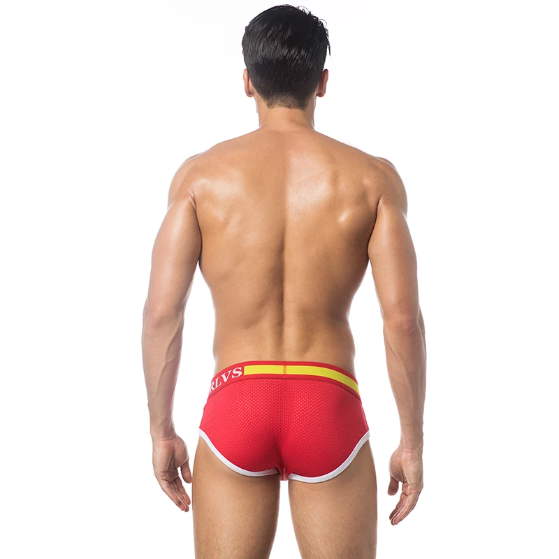 Мужские брендовые трусы с низкой талией модальное нижнее белье сетчатые дышащие