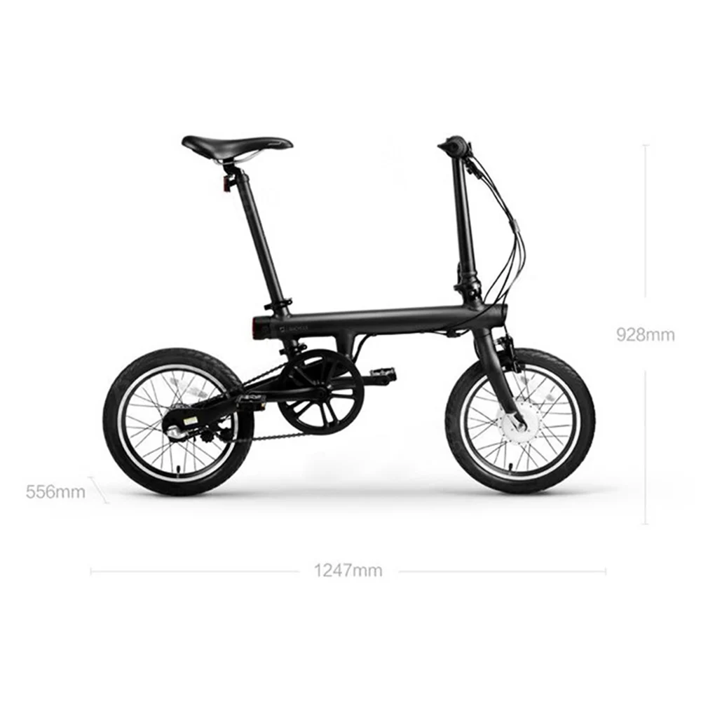 100% Оригинальный Xiaomi QiCYCLE-EF1 складной электрический велосипед Bluetooth умный 16 дюймов