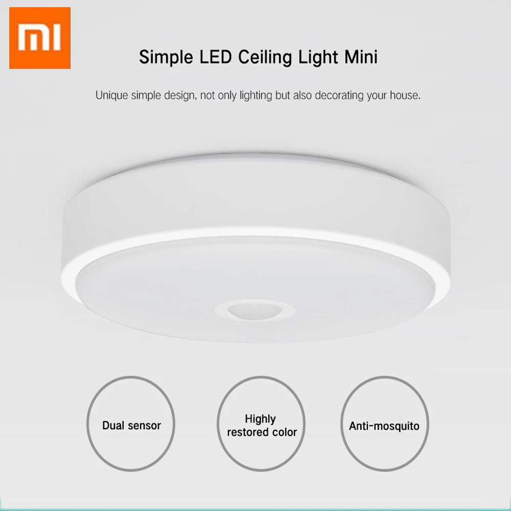Xiaomi Yeelight YLXD09YL Фоточувствительный датчик для человеческого тела индукционный