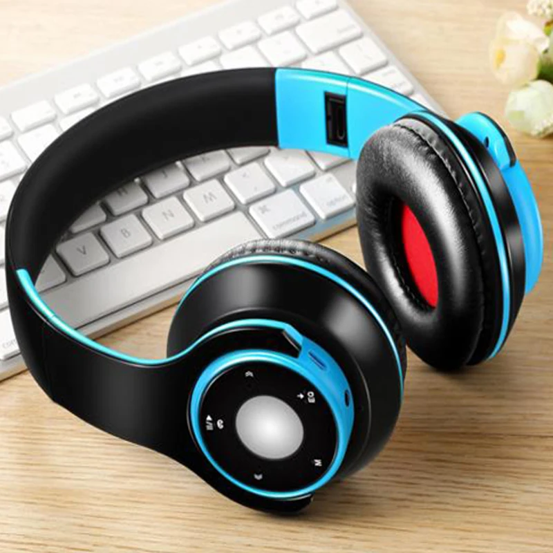 NDJU беспроводные Bluetooth наушники бас стерео аудио Mp3 Bluetooth гарнитура наушники Поддержка SD карта с микрофоном audifonos