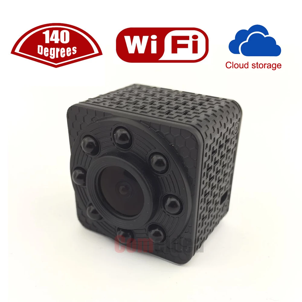 Мини Wi-Fi IP-камера ночного видения HD мини-камера обнаружения движения видео записи