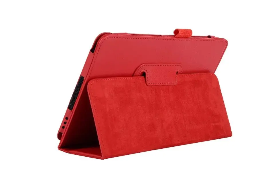 2 папка Личи Folio Stand PU кожаный чехол для Samsung Galaxy Tab A 8 0 T350 T351 T355 P350 P355 SM T355|tablet
