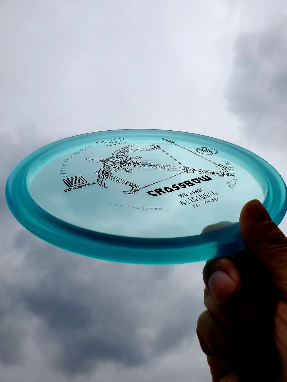 YIKUN диски PDGA одобренный диск Гольф диск среднего диапазона Феникс премиум-линия арбалет Черная пятница
